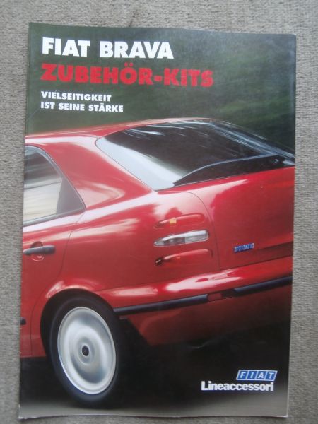 Fiat Brava Zubehör Kits Lineaccessori +Preisübersicht Juni 1996