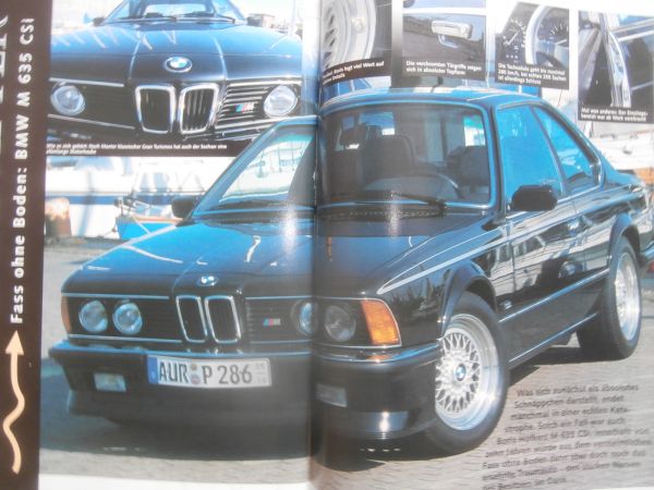 BMW Scene Live 3/2003 325iX E30 Pickup,2002, 750i E32,520i E34, 2000tii,M635CSi E24