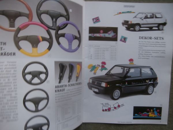 Fiat Panda Zubehör Katalog Mai 1994