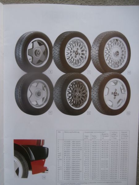 Fiat Uno Zubehör Katalog Juni 1995