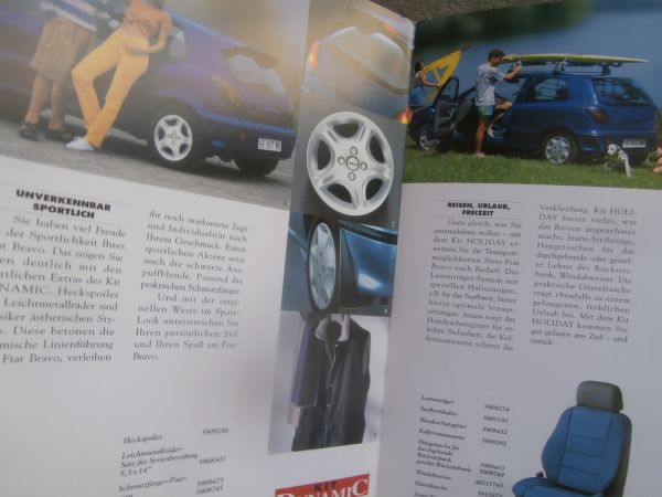 Fiat Bravo Zubehör-Kits+Preisliste Juni 1996