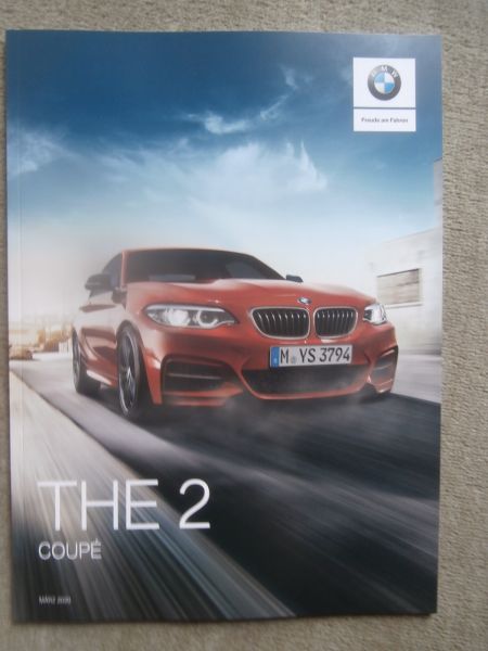BMW 218i 220i 230i 218d 220d +xDrive F22 Coupé +Preise März 2020