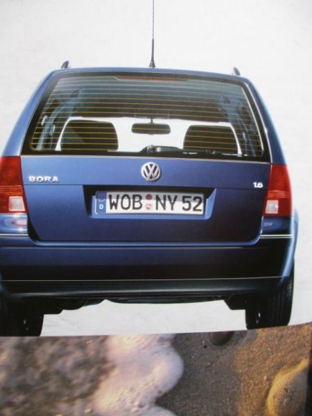 VW Bora & Variant Pacific Katalog Mai 2003