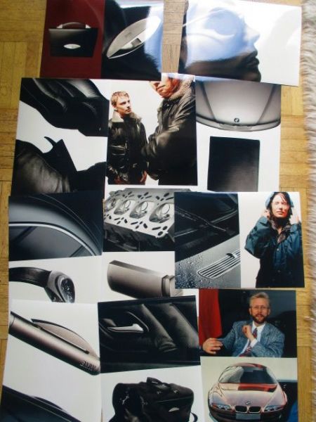 BMW Lifestyle Katalog +Pressefotos Chris Bangle 1998 Rarität