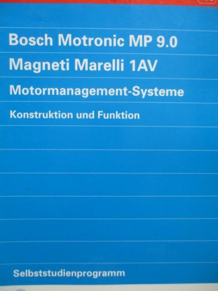 VW Bosch Motornic Magneti marelli 1AV Motormanagement-Systeme Konstruktion und Funktion Nr.168