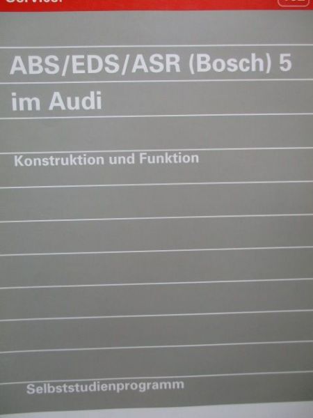 Audi  SSP ABS EDS ASR (Bosch) 5 April 1994