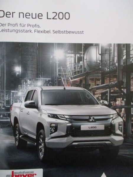 Mitsubishi L200 katalog Dezember 2019