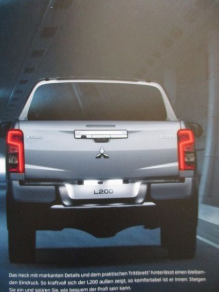 Mitsubishi L200 katalog Dezember 2019