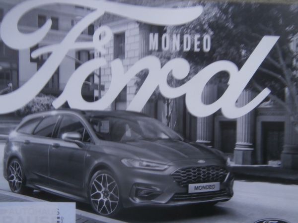 Ford Mondeo +Business Line +ST-Line +Vignale Katalog 11/2019+Preisliste