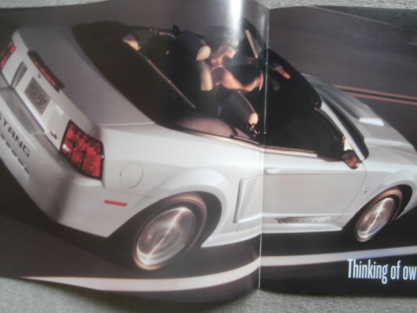 Ford Mustang Mach I Convertible GT USA Katalog Englisch 2003