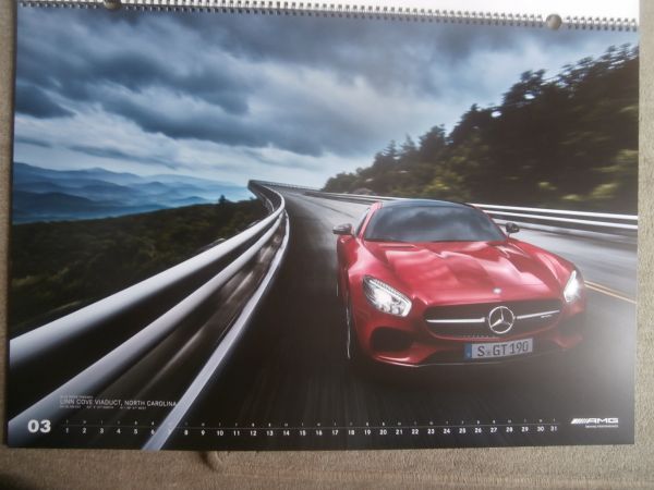 Mercedes Benz AMG GT Away 2016 Kalender C190 Großformat Kalender