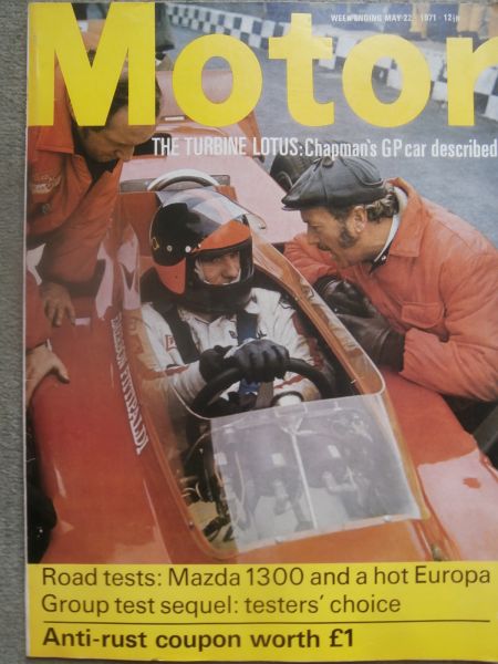 Motor 22.5.1971 Mazda 1300 Road Test,Alfa Romeo Montreal,