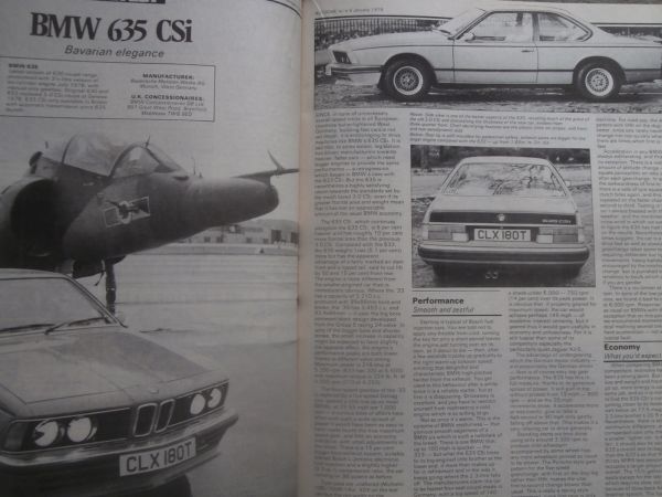 Autocar 6.1.1979 BMW 635CSI E24,Hoverlloyd,The Miller 122/91,