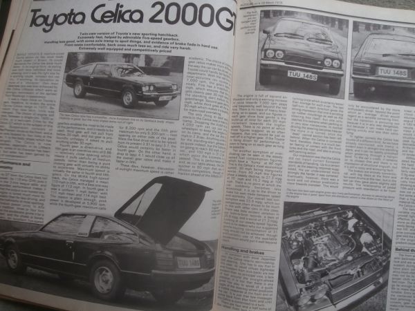 Autocar 18.3.1978 Brabham Alfa,Chrysler Horizon,Toyota Celica 2000GT,Buying Secondhand Vauxhall Firenza & Magnum,