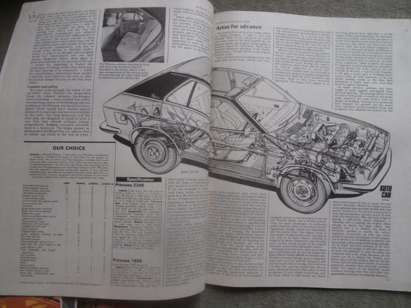 Autocar 6.3.1976 Roadtest Princess 2200 HLS,Hatchback or Estate?