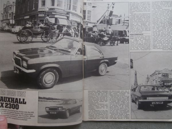 Motor 24.7.1976 British Grand Prix Report,Vauxhall VX2300,