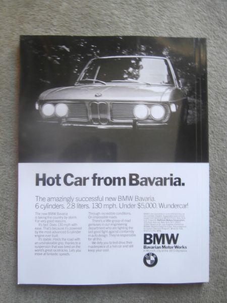 ramp Special BMW E3 Wundercar +Peter Sellers +Concorde Air France +Andy Warhol Sonderheft Englisch