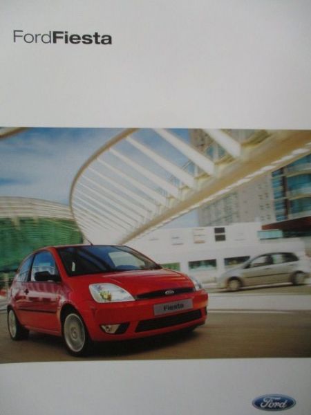 Ford Fiesta Viva Ambiente Trend Futura Ghia Katalog März 2004