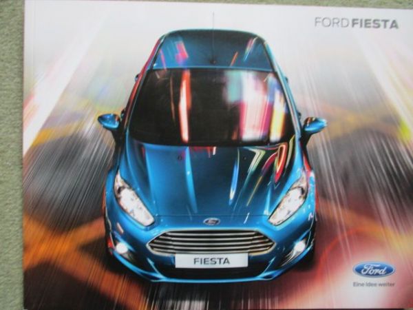 Ford Fiesta +Sport +Individual +ST Katalog August 2013