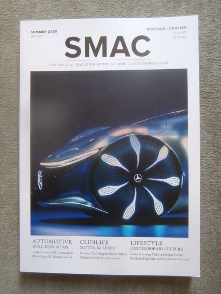 SMAC Sommer 2020 Edition 27 50 Jahre Citroen SM,Lamborghini Miura,Lotus S2,Mercedes Avatar