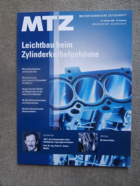 Motortechnische Zeitschrift 10/2009