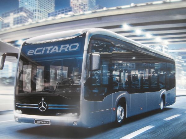 Mercedes Benz eCitaro Prospekt August 2019 NEU