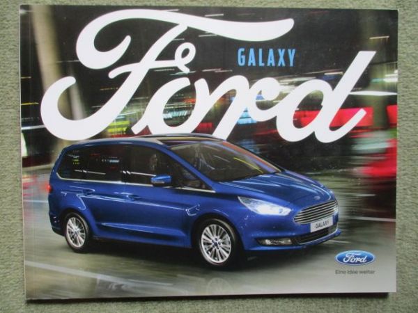 Ford Galaxy +Business Edition Katalog Februar 2017