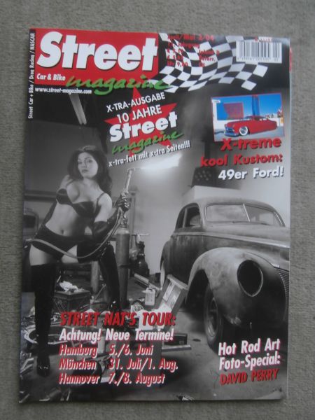 Street magazine 2/2004 41er Chevy Pickup,69er Vette,58er Bel Air, die 90er Jahre Oldsmobile,