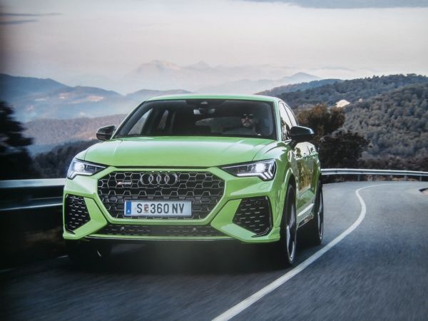 Audi RS Q3 (Typ F3) Prospekt +Sportback +Preise Version Österreich November 2019