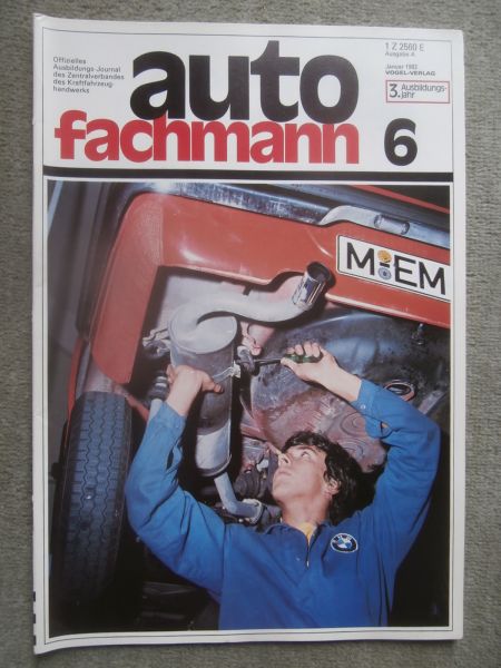 auto fachmann 1/1982 Datsun Stanza,Integralhelme im Test,