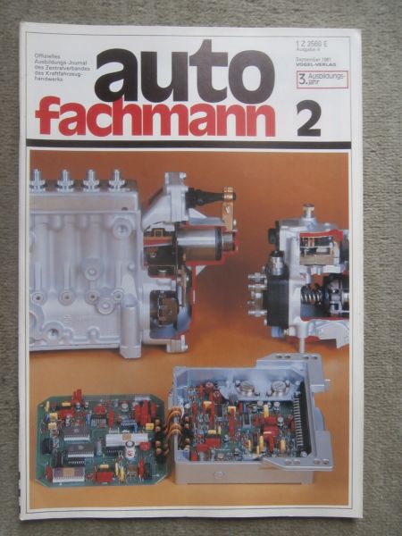 auto fachmann 9/1981 Mitsubishi ECI-System,Technik der Solomatic,