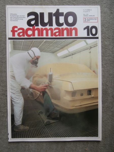 auto fachmann 5/1981 Renault 5 Turbo,VW T3 Diesel,
