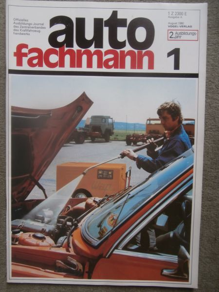 auto fachmann 8/1980 IFMA Zweiradschau,Ford CVH,die Meistverkauftesten Mofas