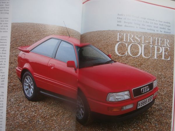Audi magazine Winter 1992 80 Estate,100 TDI Diesel,80 S2 Estate,