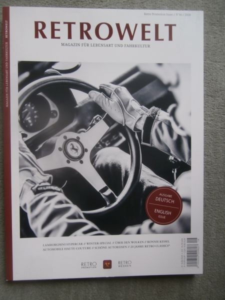 Retrowelt 16/2020 Lamborghini Hypercar, Autos bei der I.C.E. Race