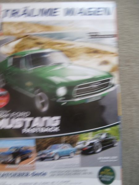 Träume Wagen 4/2011  65er Buick Riviera, 230CE W123,68er Ford Mustang Fastback,Kaufberatung Jaguar E-Type