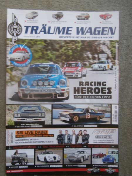 Träume Wagen 6/2018 Porsche 968 Cabriolet,Mercedes Benz 300GD W460,Chevelle,Road Runner