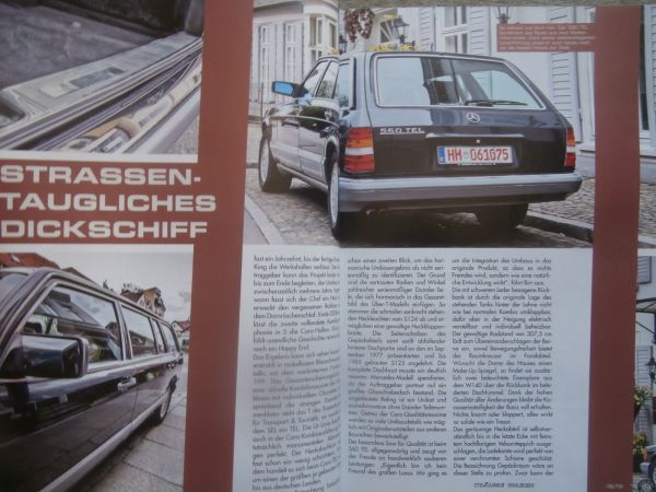 Träume Wagen 9/2012 Kaufberatung Corvette C3,76er Mercury Monarch, Caro International Mercedes Benz 560TEL W126,