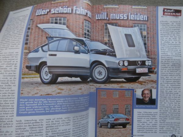 Träume Wagen 4/2012 Kaufberatung Alfa Romeo Alfetta GTV6,76er AMC Matador Coupé,68er Buick Riviera