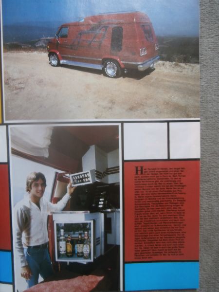 Chrom & Flammen 5/1984 Sedan Delivery, Ford Sedan 1934,Sporster Drags