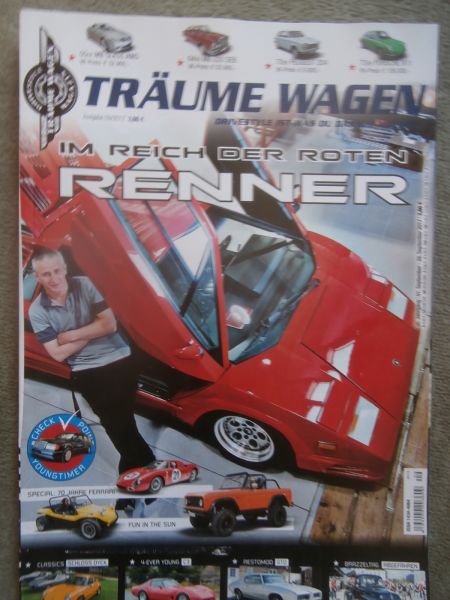 Träume Wagen 9/2017 Pontiac GTO,Ferari 365 GT/4 Berlinetta,E-Klasse W124,Buggy und Bronco