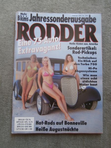 Rodder Jahresausgbe Febdruar 1992