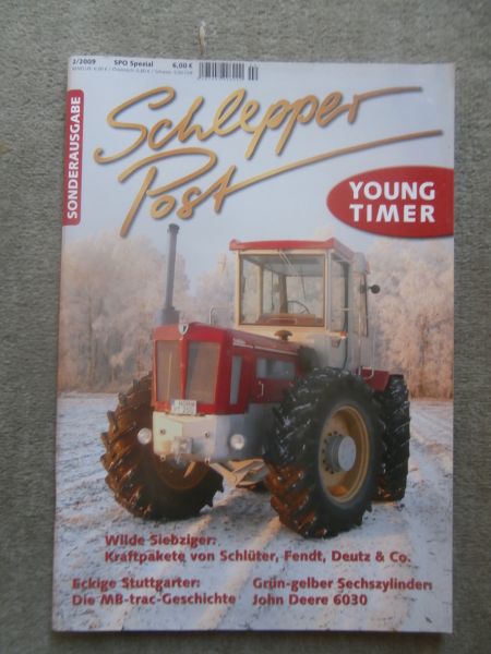 Schlepper Poster 2/2009 Sonderheft MB Trac,John Deere 6030,Fendt 612LSA,Deutz Fahr