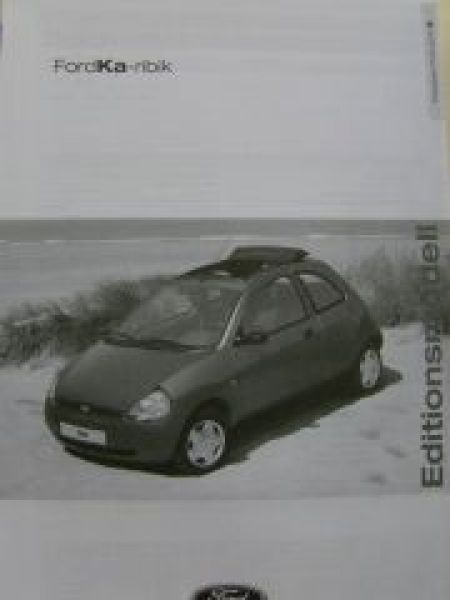 Ford Ka-ribik Juni 2001 NEU