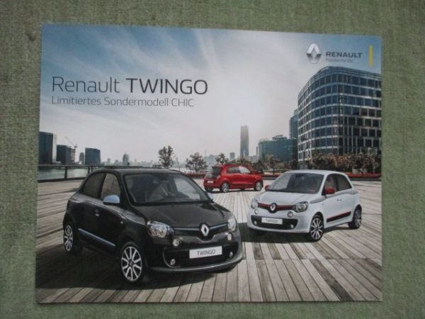 Renault Twingo Sondermodell Chic Oktober 2018