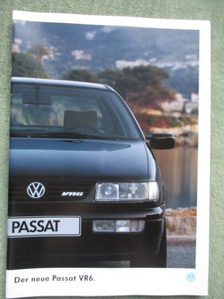 VW Passat +Variant VR6 Katalog Facelift Januar 1994