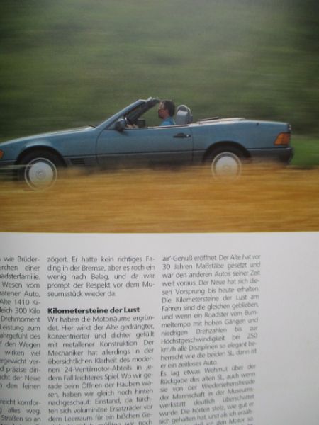 Mercedes Benz in aller welt 2/1990 300SL gegen den neuen SL R129 300SL-24,Motorenentwicklung