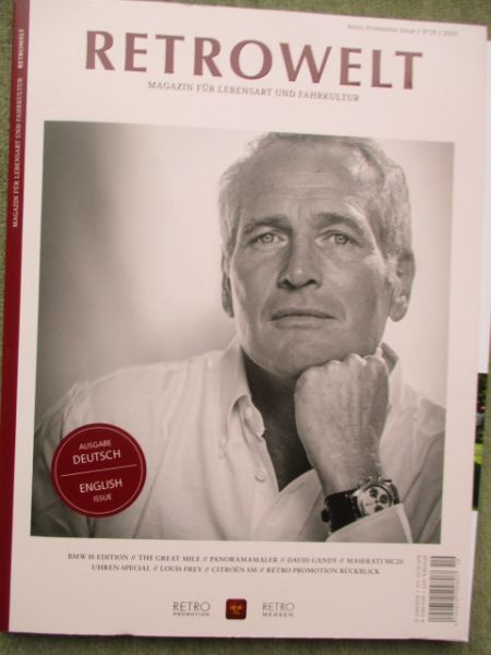 Retrowelt Nr.19 2020 Magazin für Lebensart und Fahrkultur BMW i8 Edition,Maserati MC12,Ciroen SM