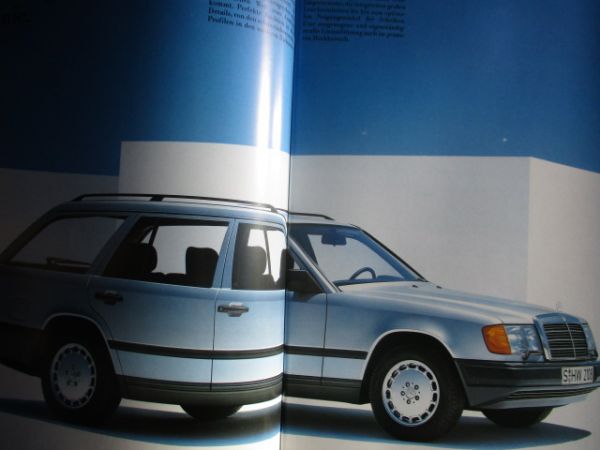 Mercedes Benz 200T 230TE 300TE +4Matic 200TD 250TD 300TD +turbo +4Matic Juli 1987 W124