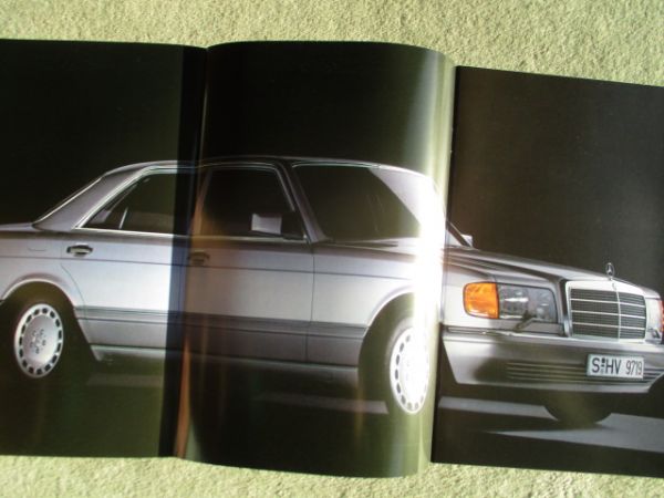 Mercedes Benz S-Klasse W126 260SE 300SE/L 420SE/L 500SE/L 560SEL Katalog Dezember 1986